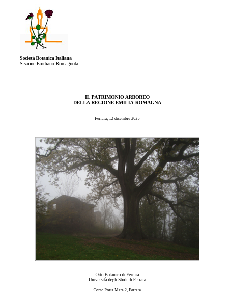 Il Patrimonio Arboreo dell'Emilia-Romagna